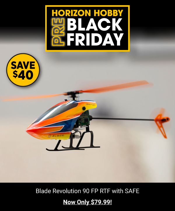 Pre-Black Friday Sale E-flite Blade Revolution 90