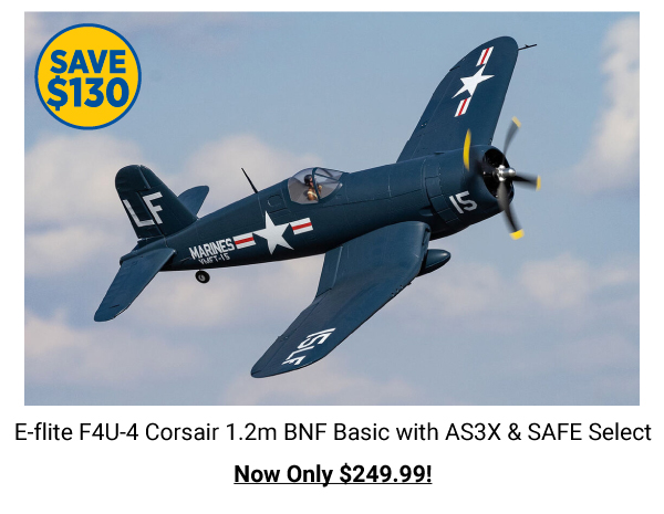 E-flite F4U-4 Corsair