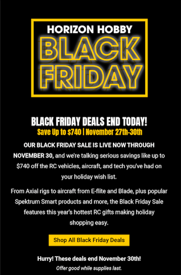 Black Friday Deals