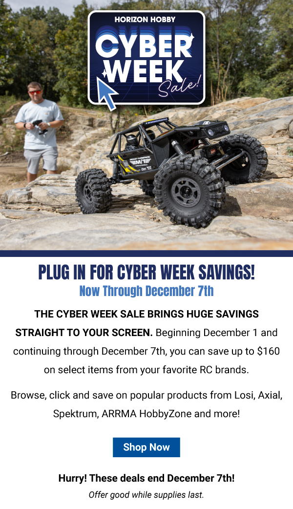 Cyber Week Sale