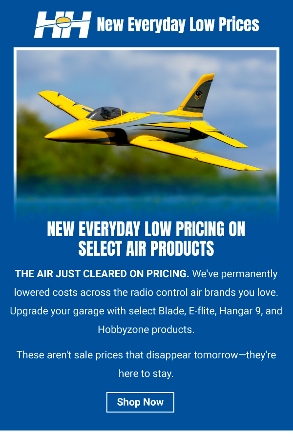 New Everyday Low Pricing