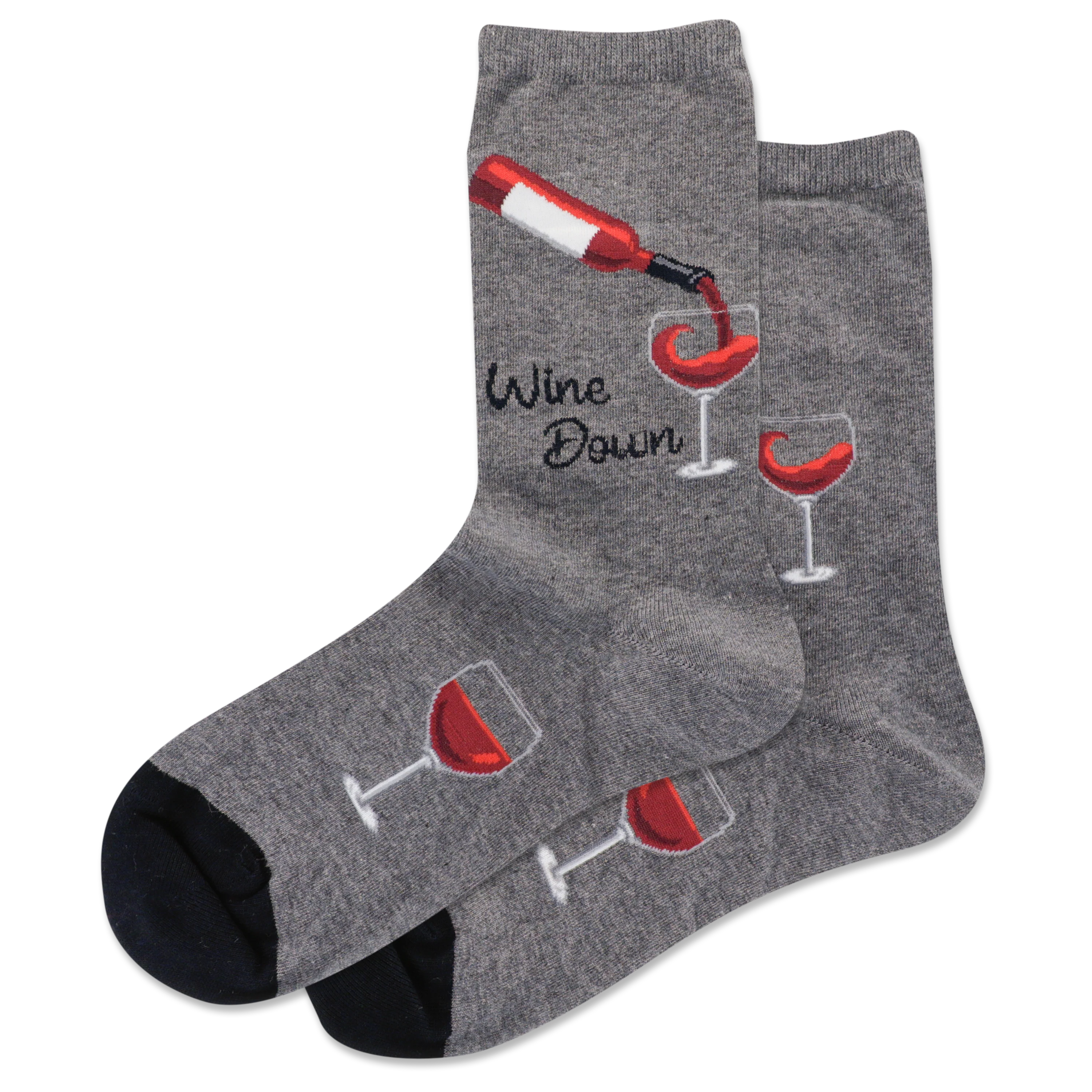 Image of HOTSOX Women's Wine Down Crew Socks