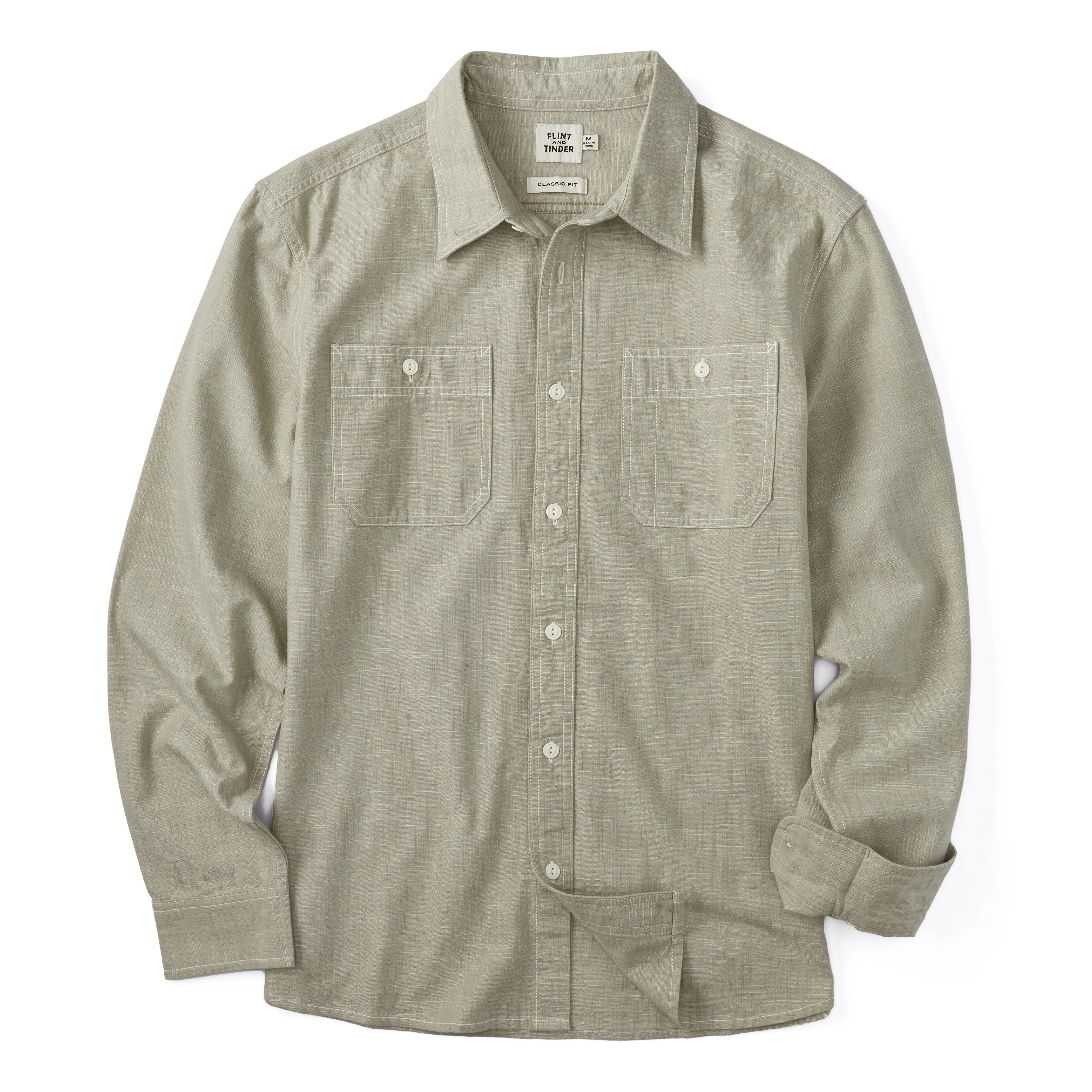 Chambray Utility Shirt