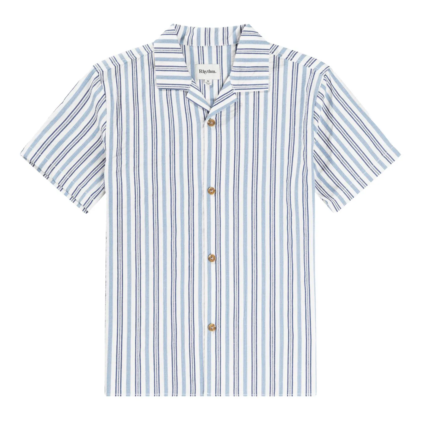 Vacation Stripe Short Sleeve Shirt