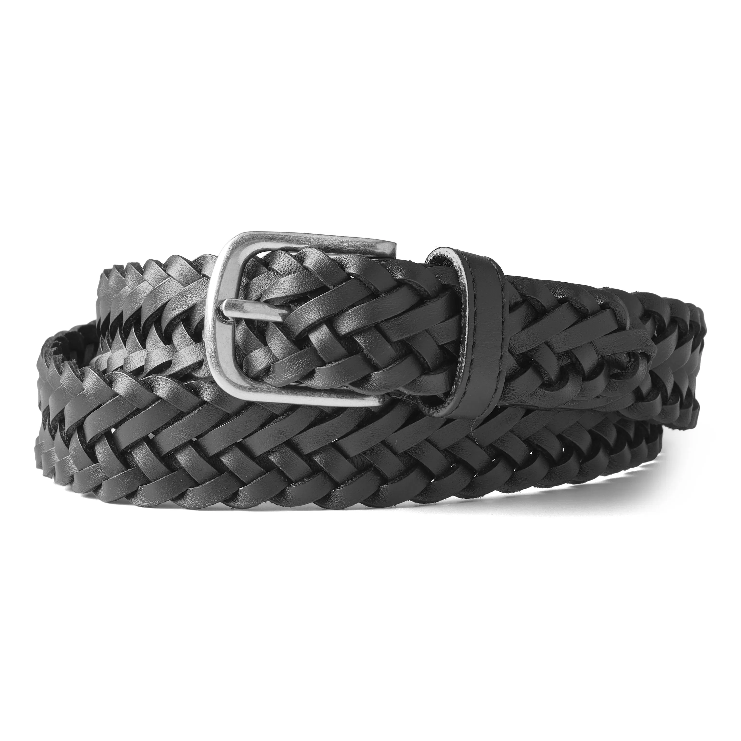 Braided Leather Belt