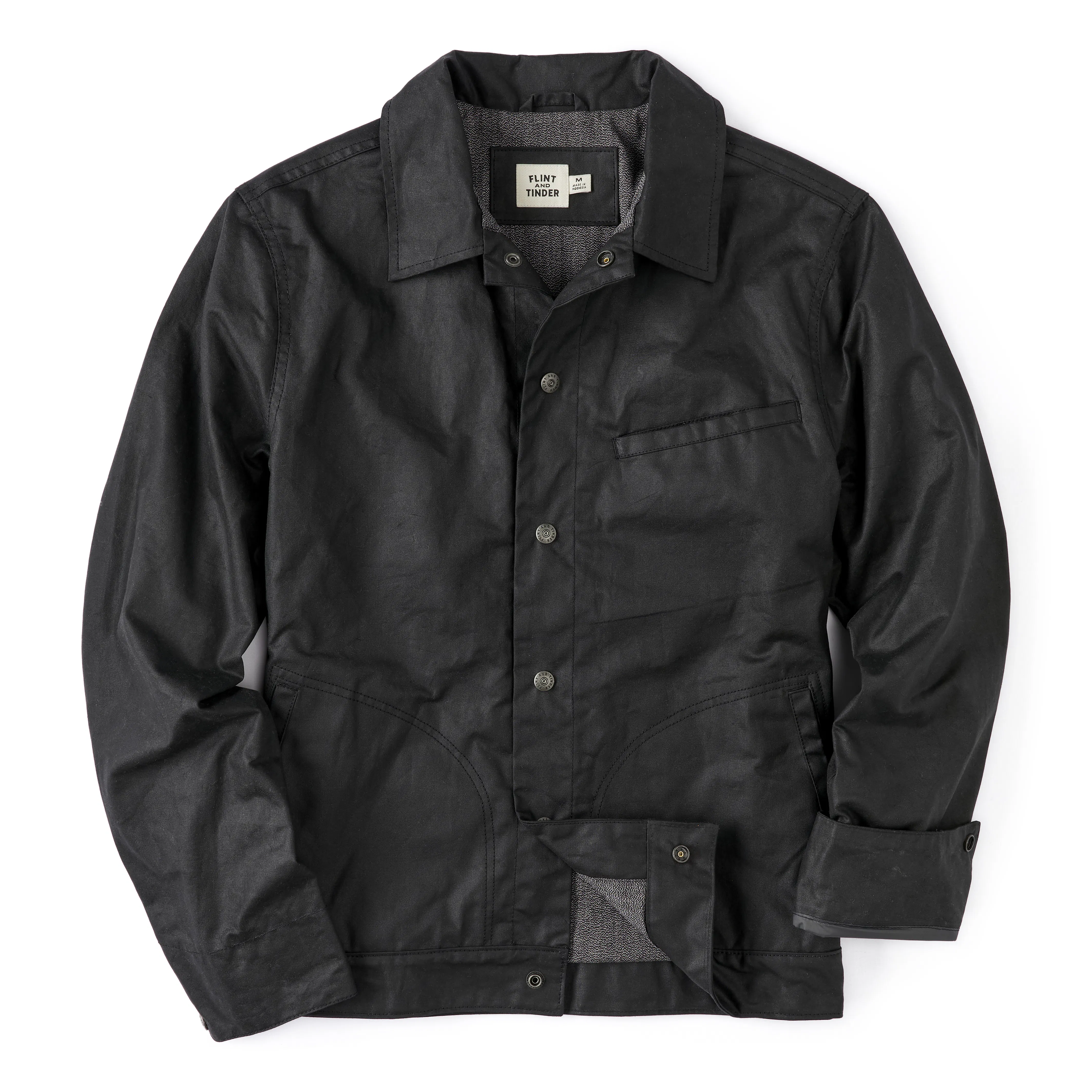 The James Waxed Snap Jacket