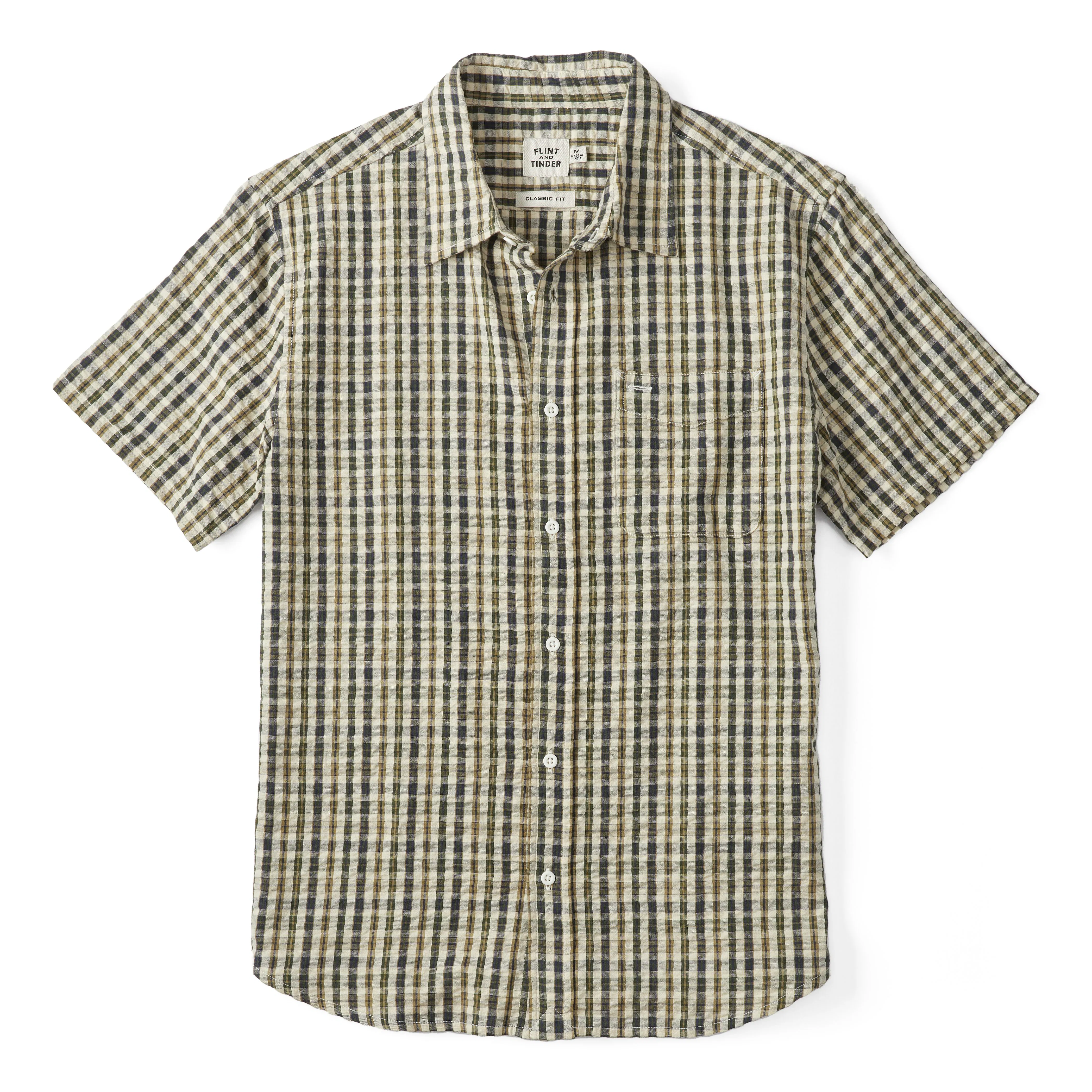 Seersucker Short Sleeve Shirt