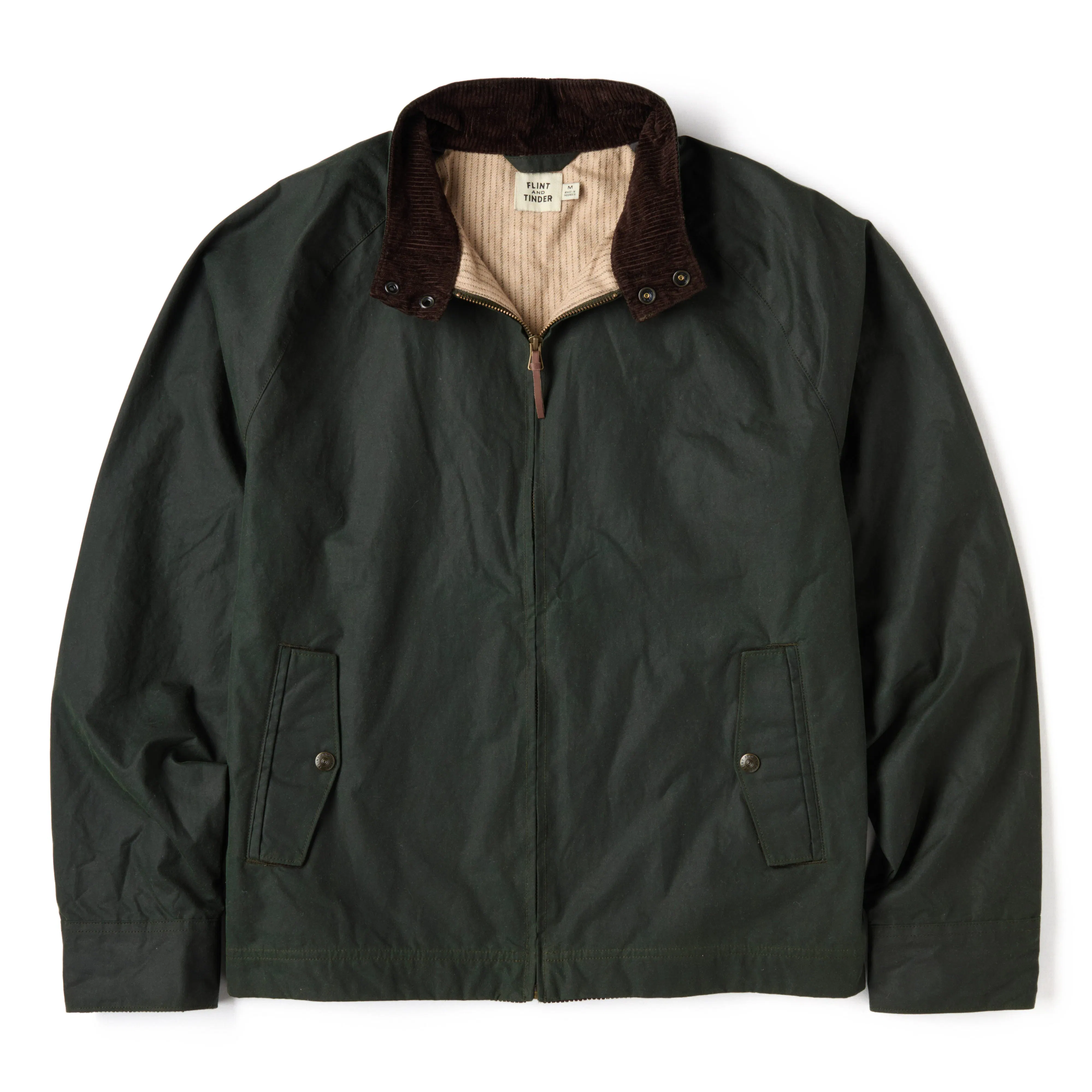 Waxed Harrington Jacket