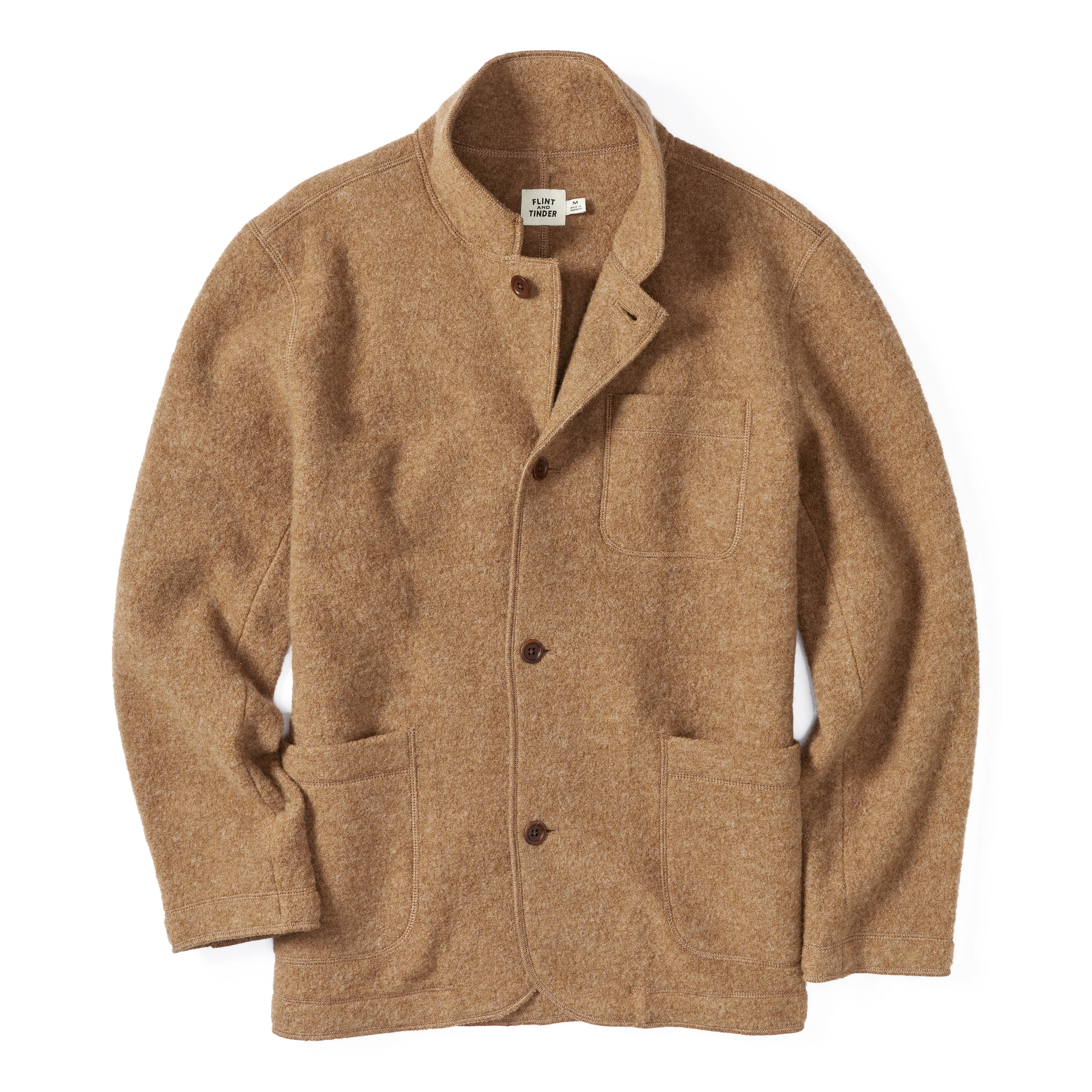 Boiled Wool Chore Blazer