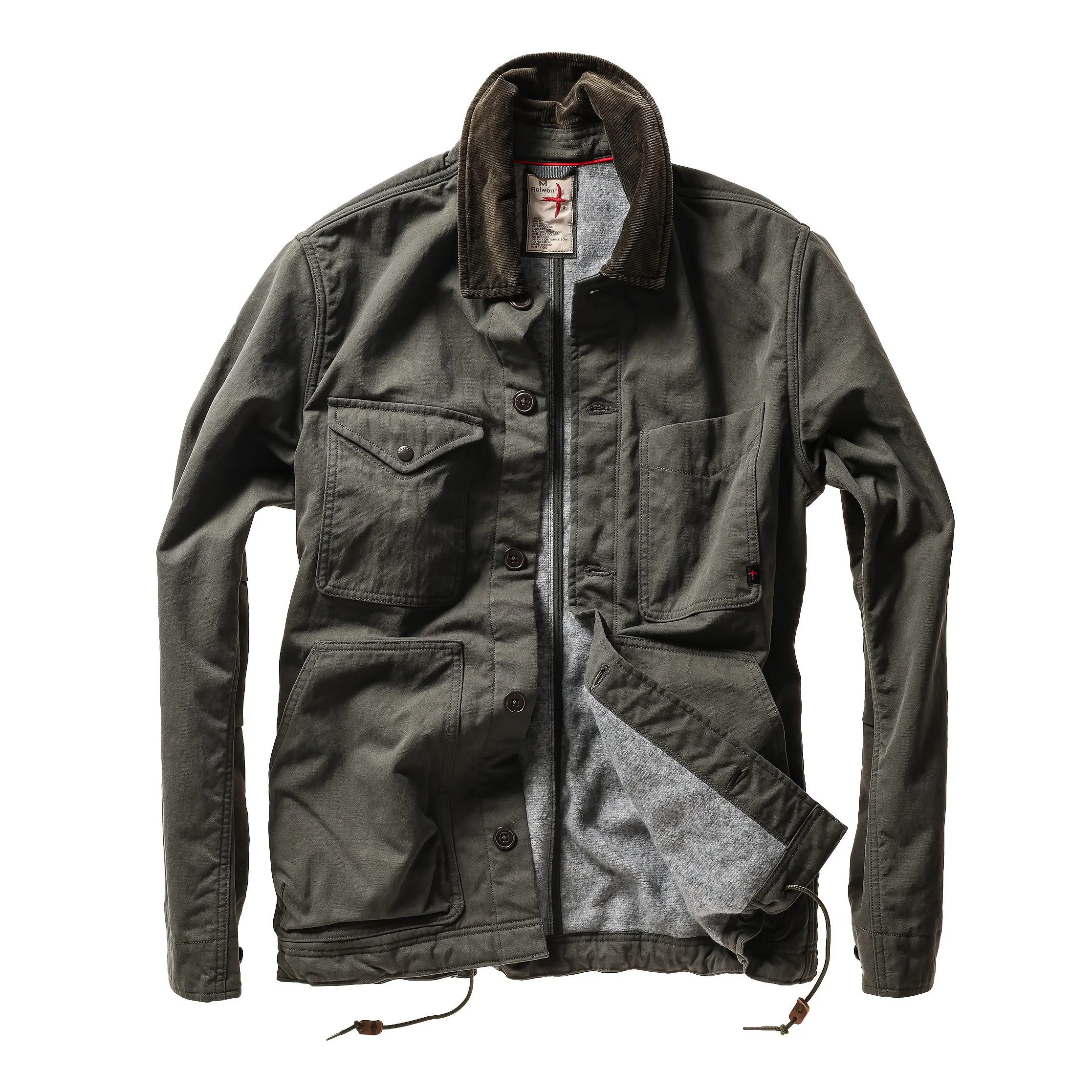 Pile-Lined Chore Coat