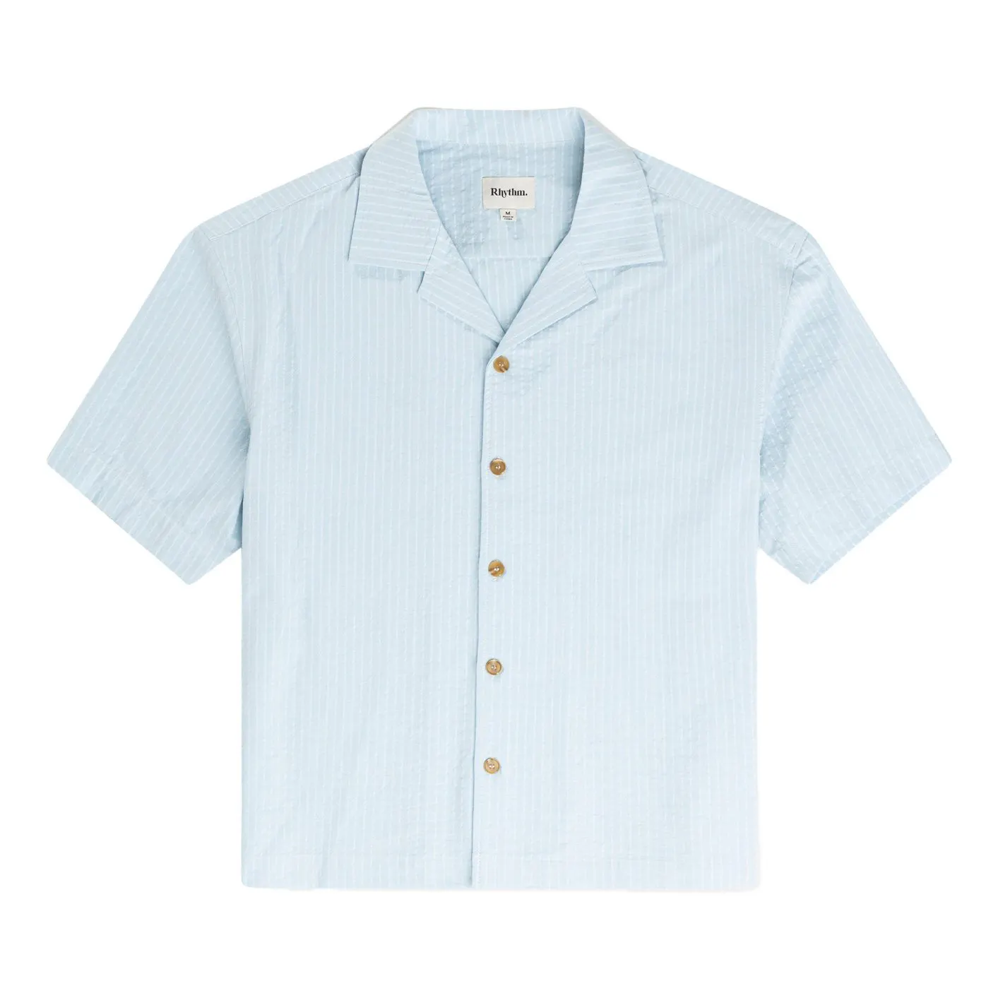 Relaxed Cropped Short Sleeve Shirt