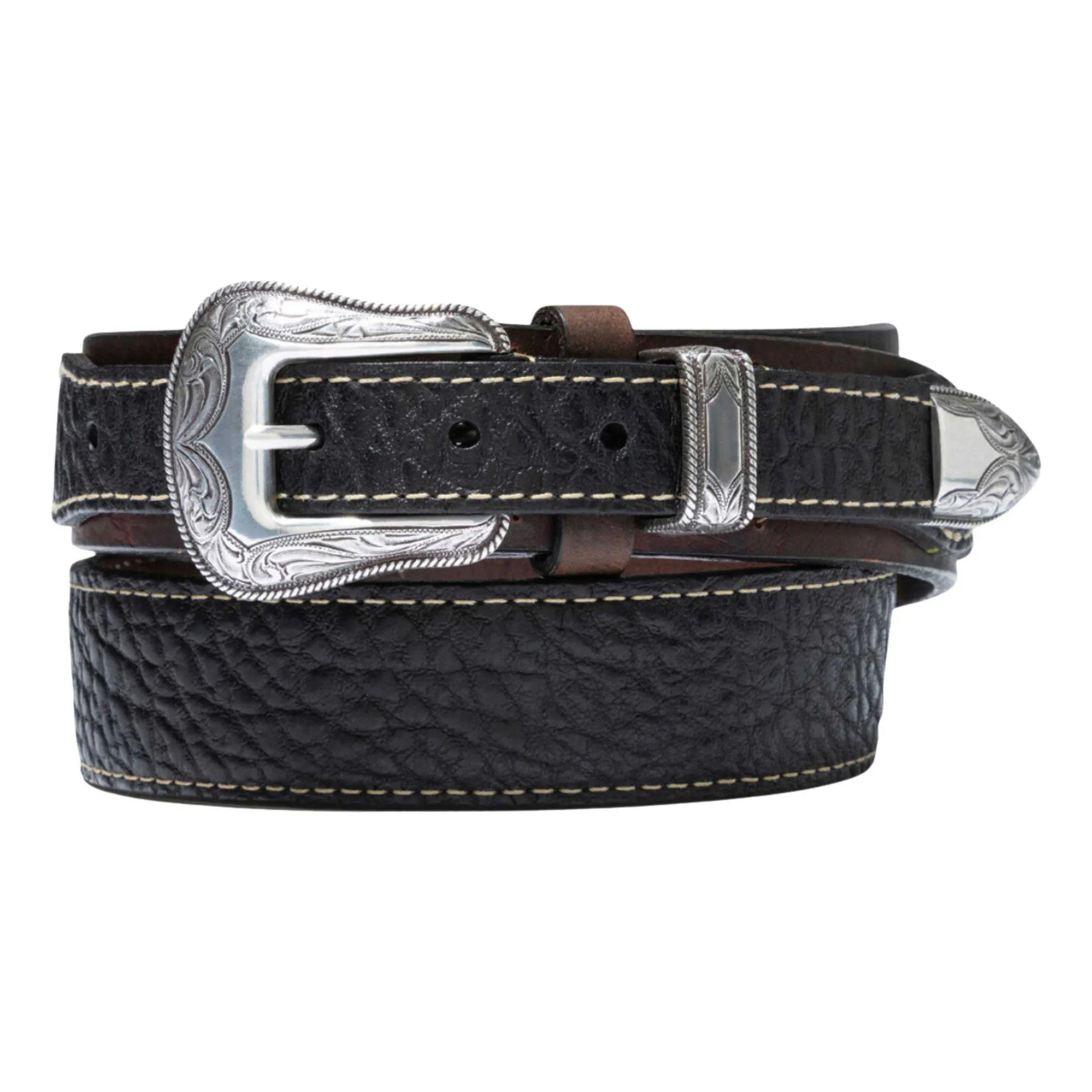 Ranger Bison Leather Western Belt