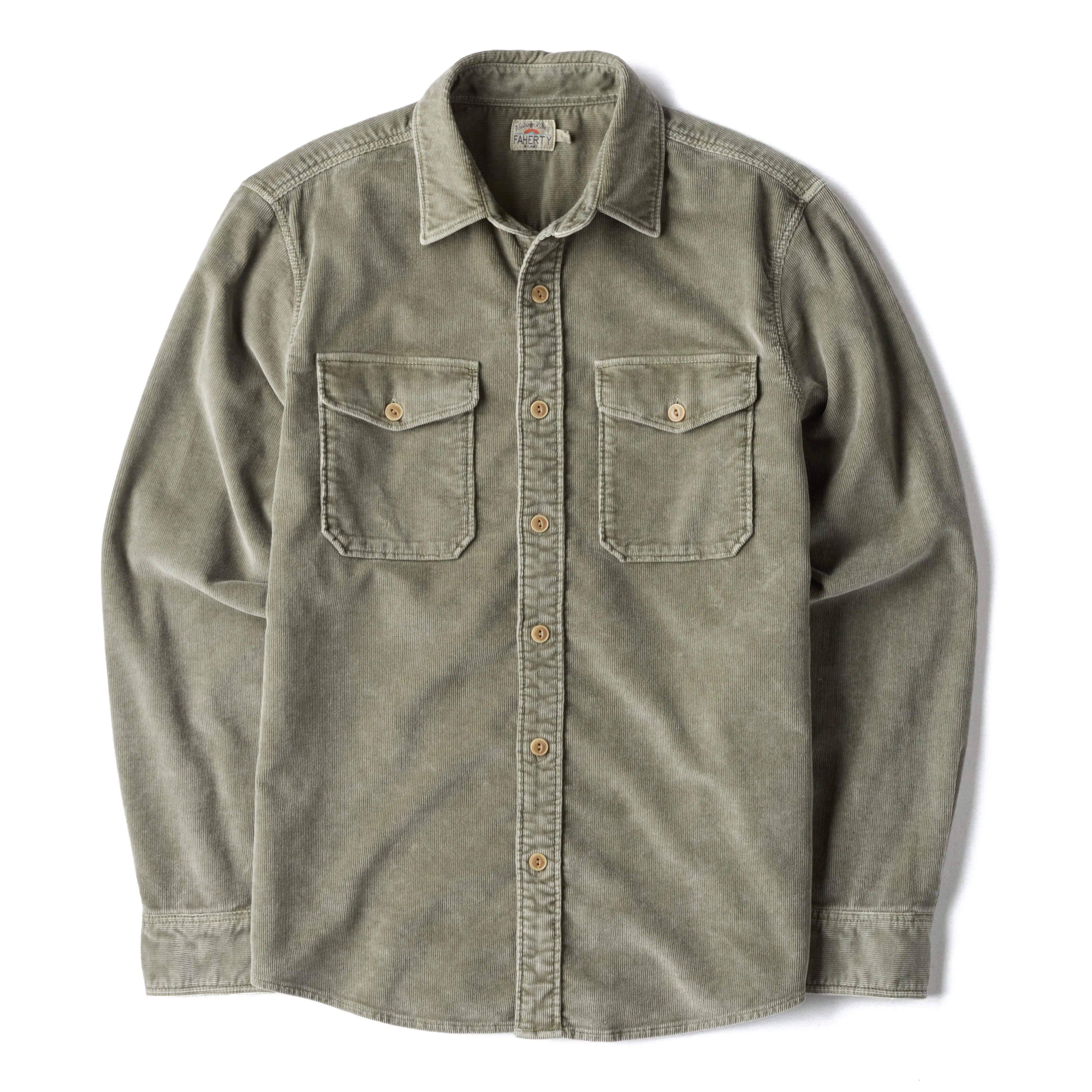 Stretch Terry Corduroy Workshirt