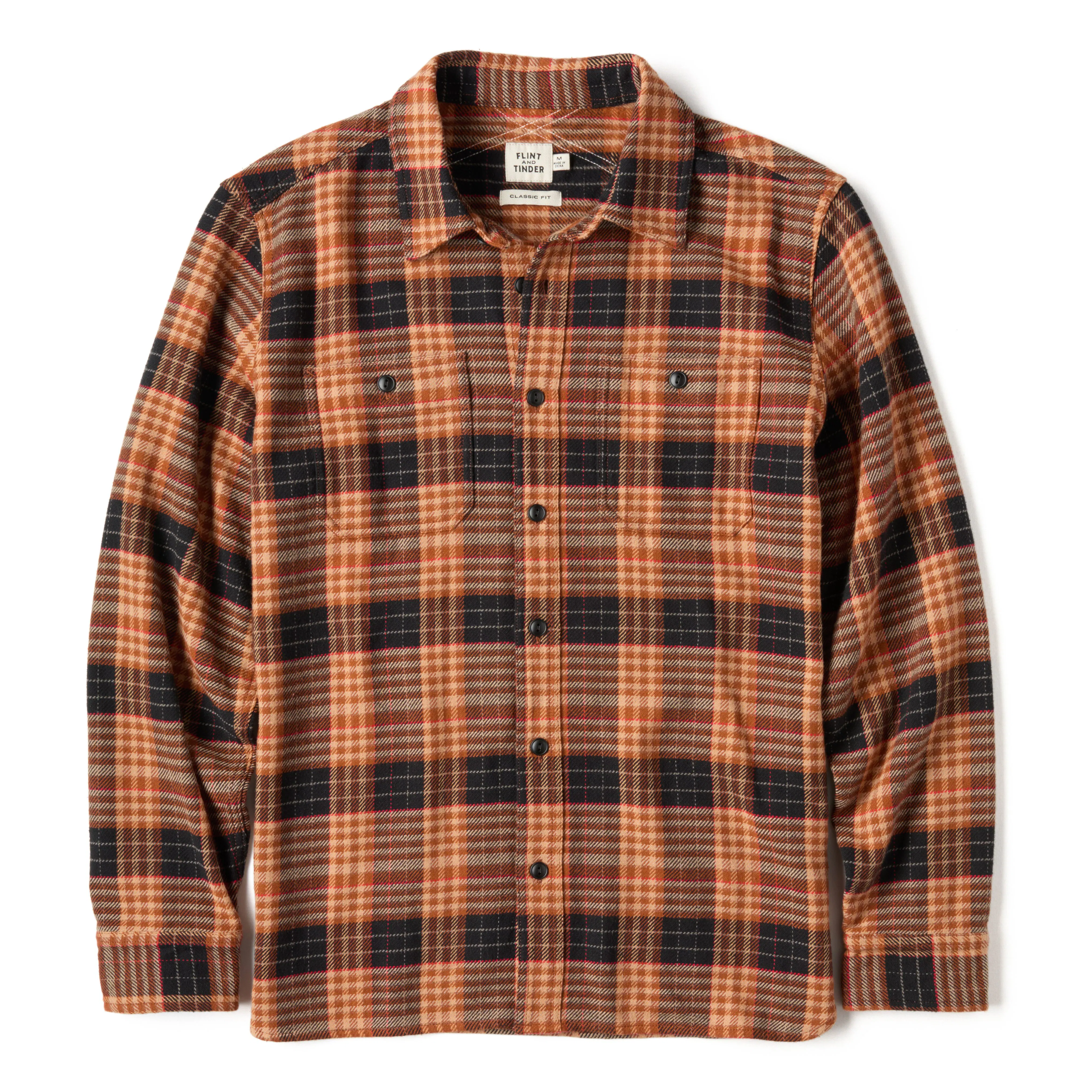 Flannel Crossback Workshirt