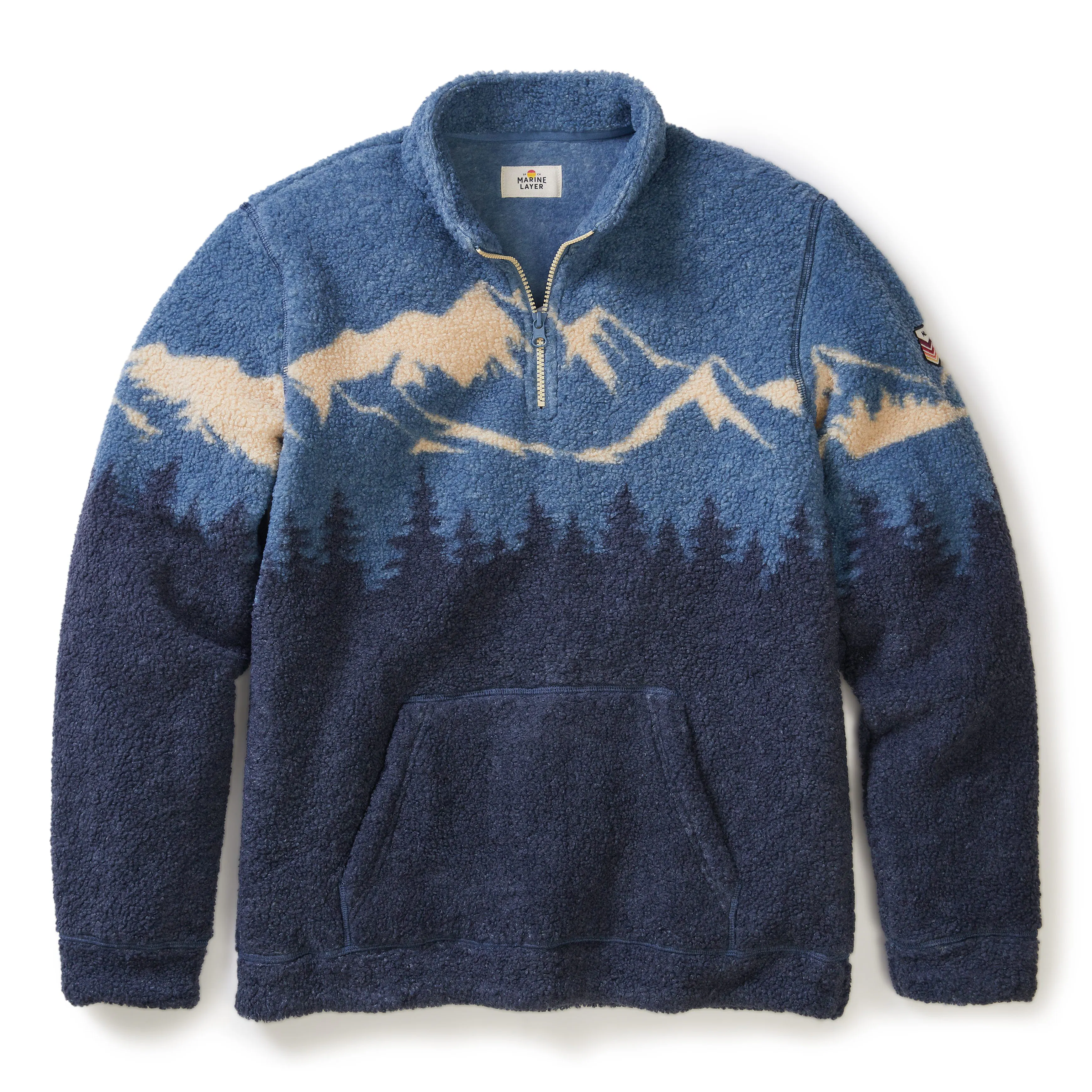 Novelty Sherpa Pullover