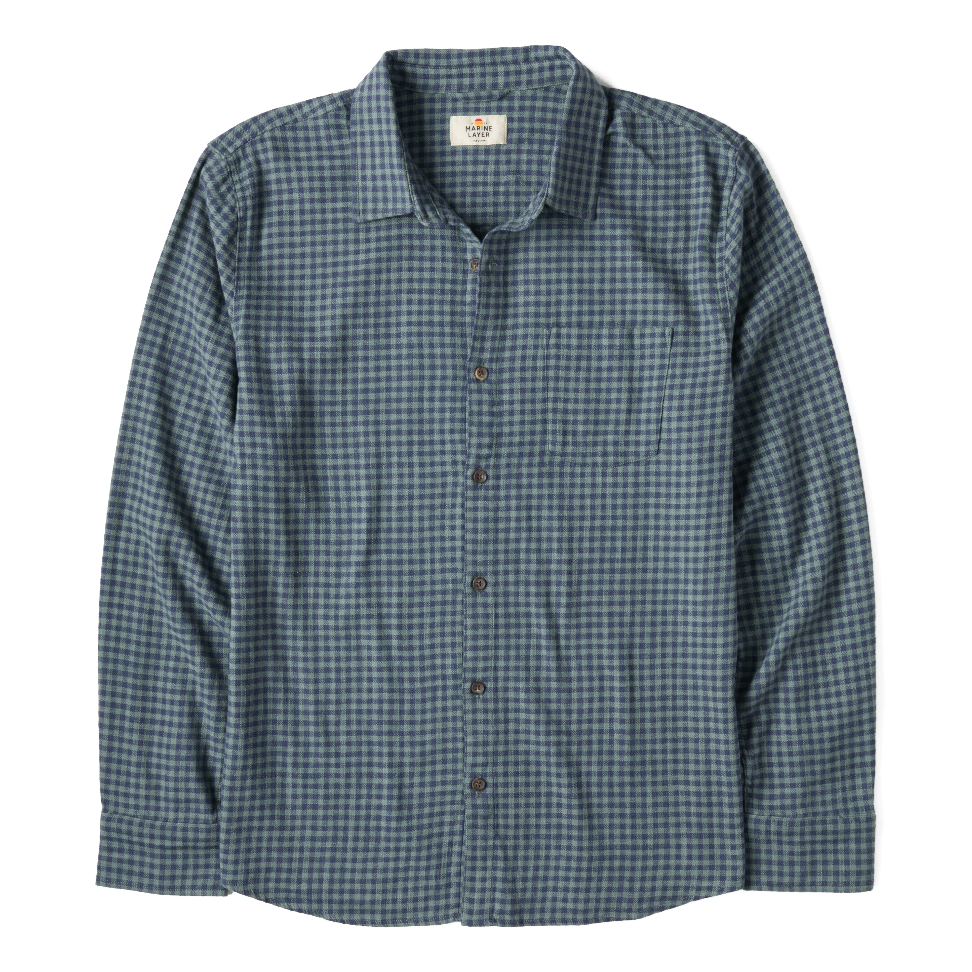 Classic Stretch Selvage Long Sleeve Shirt