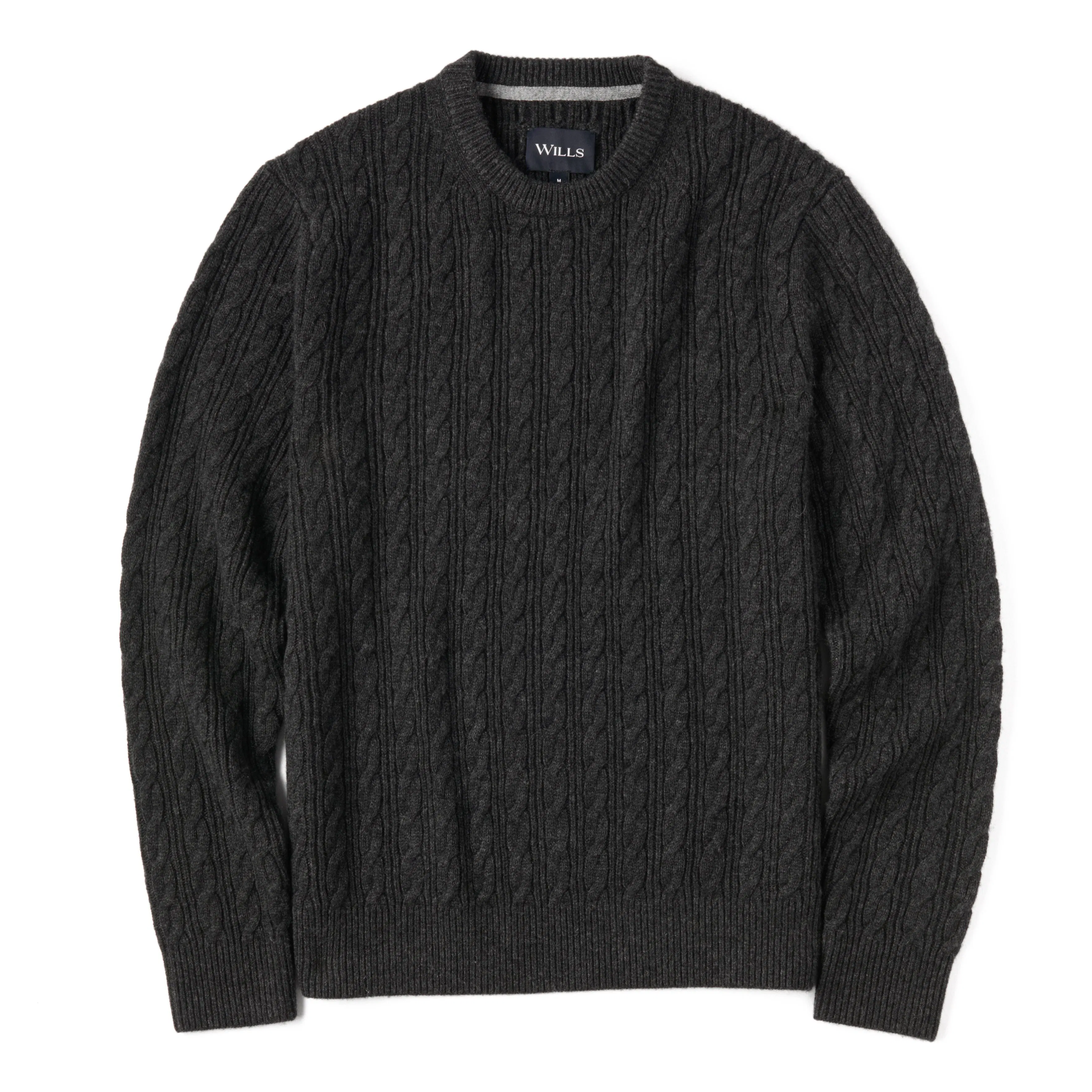 EasyCash Merino Cable Knit Sweater