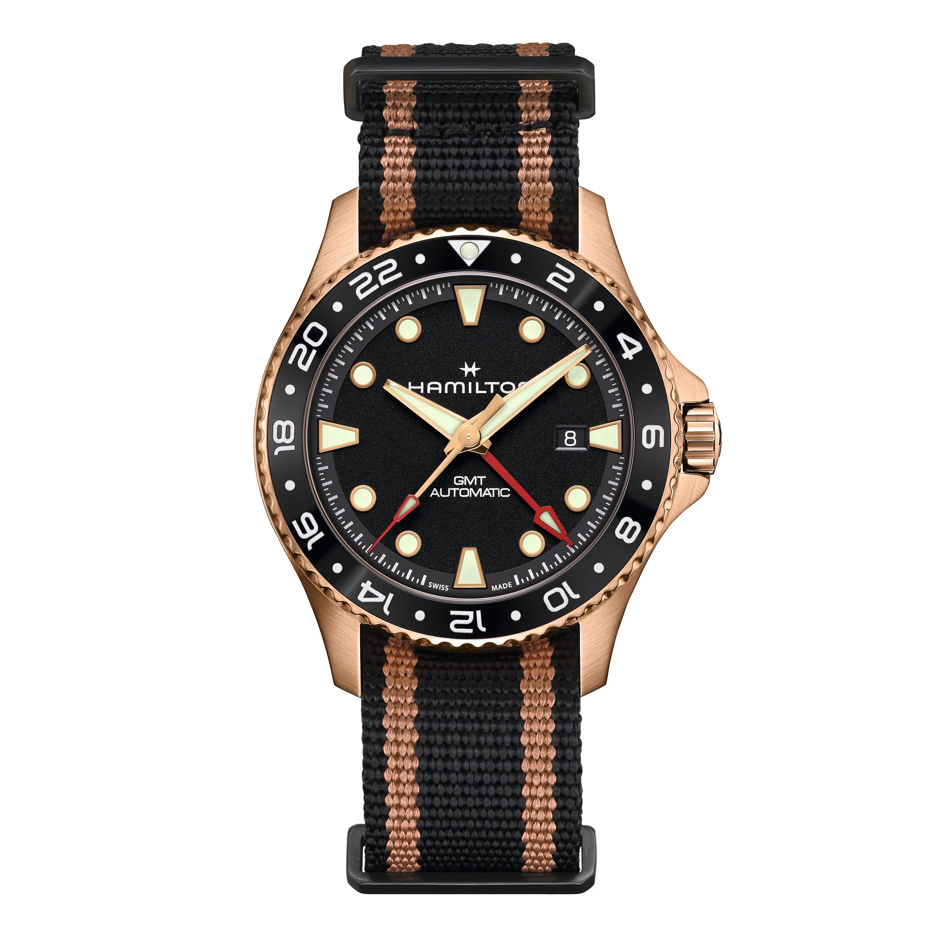 Khaki Navy Scuba Automatic GMT 43mm Watch