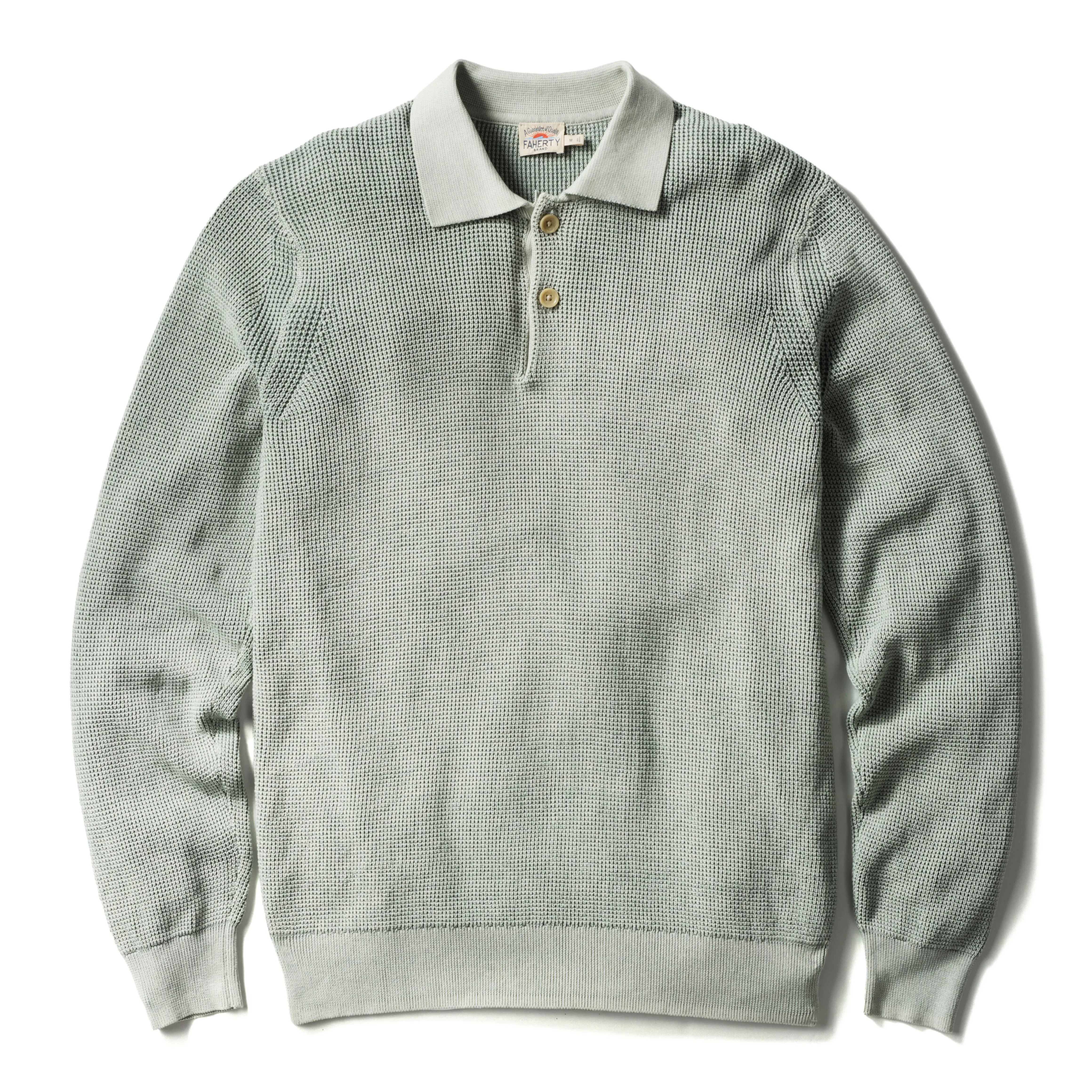 Sunwashed Sweater Polo