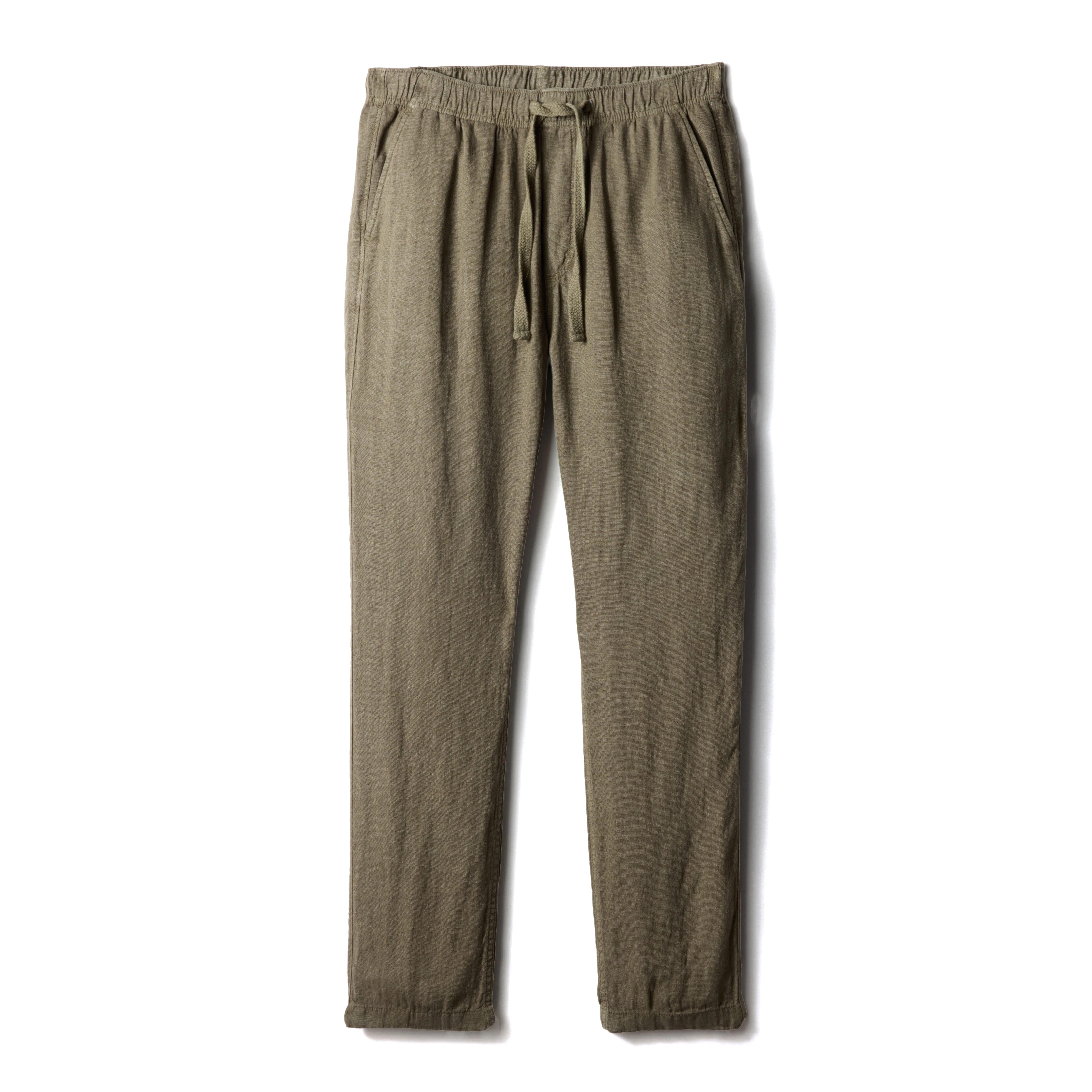 Linen Drawstring Pant