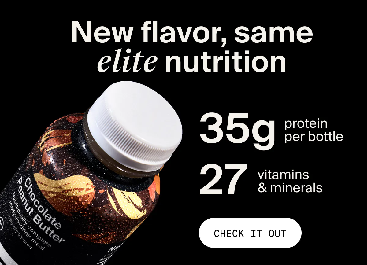 New flavor, same elite nutrition: Check it out