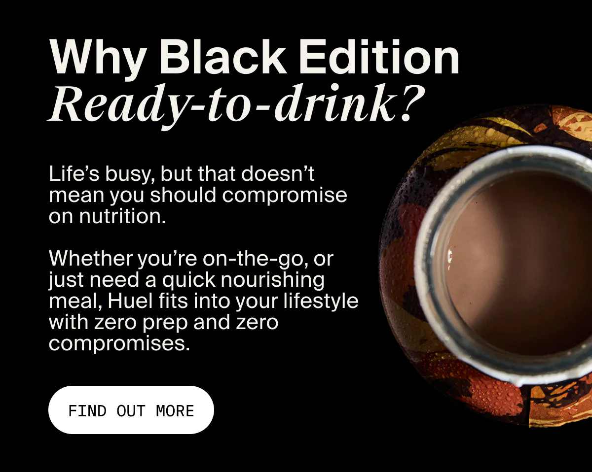 Why Black Edition Ready-to-drink?