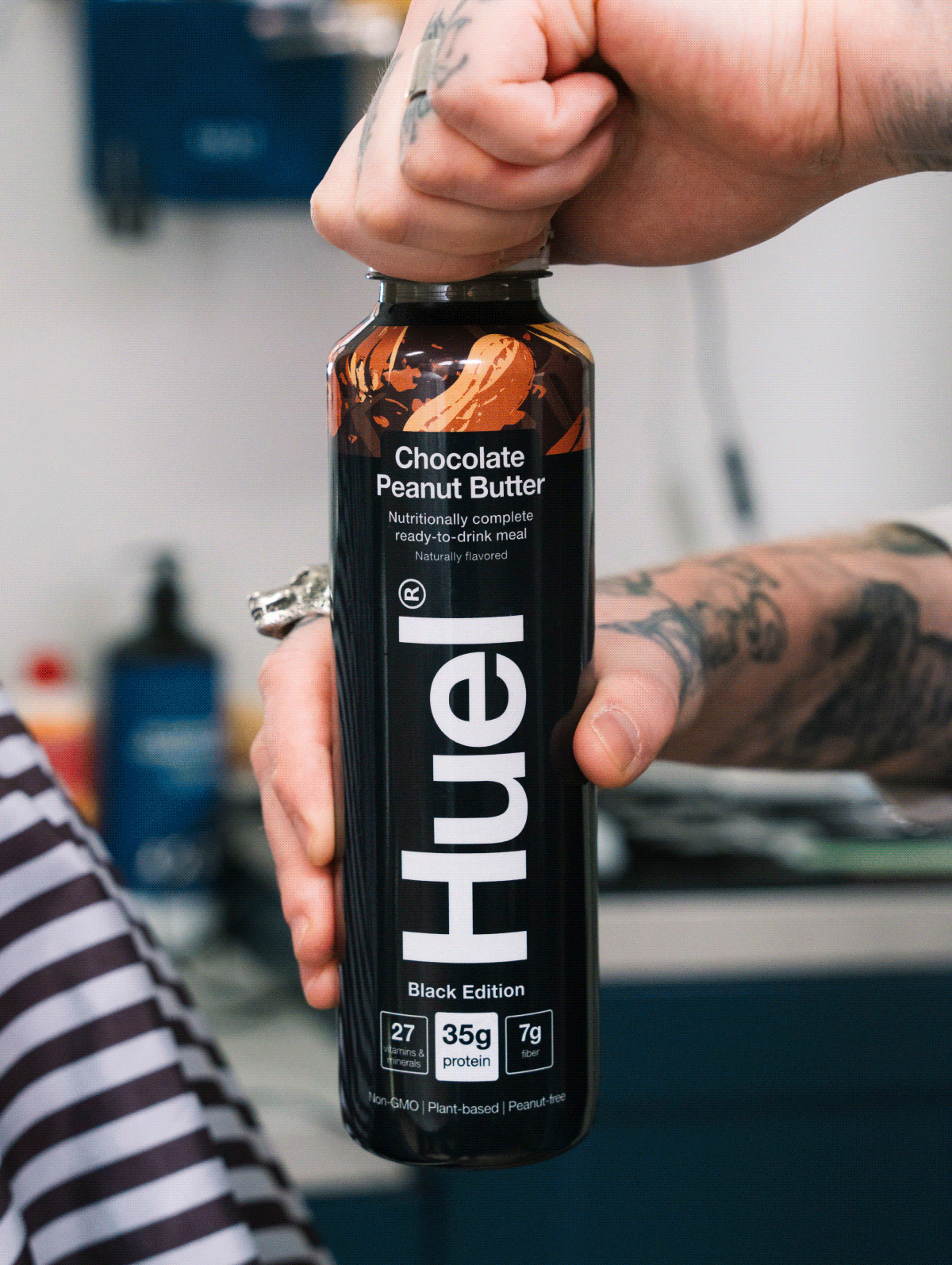 Try NEW Chocolate Peanut Butter Black Edition Ready-to-drink