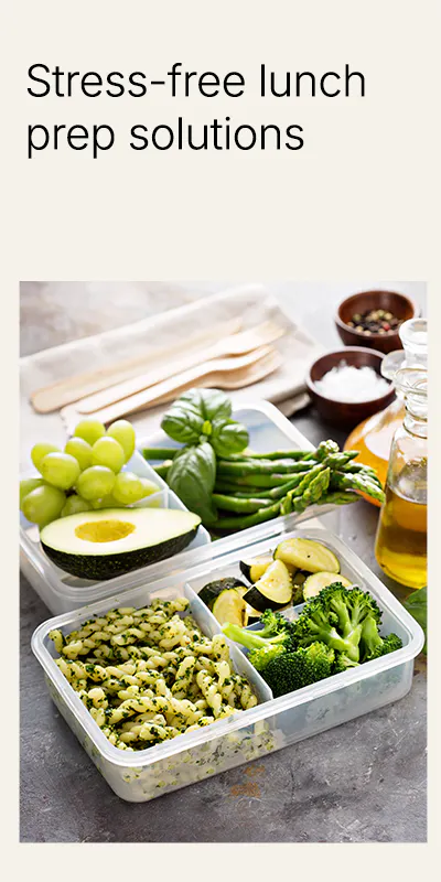 Stress-free lunch prep