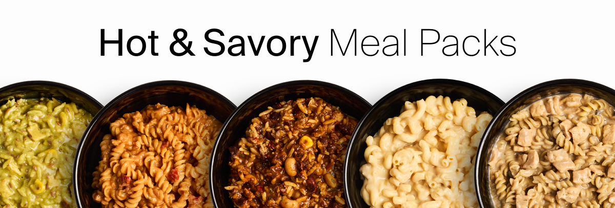 Hot & Savory Meal Packs
