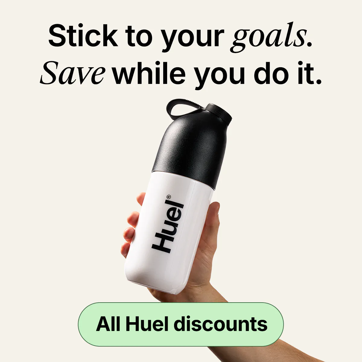 Stick to your goals, save while you do it