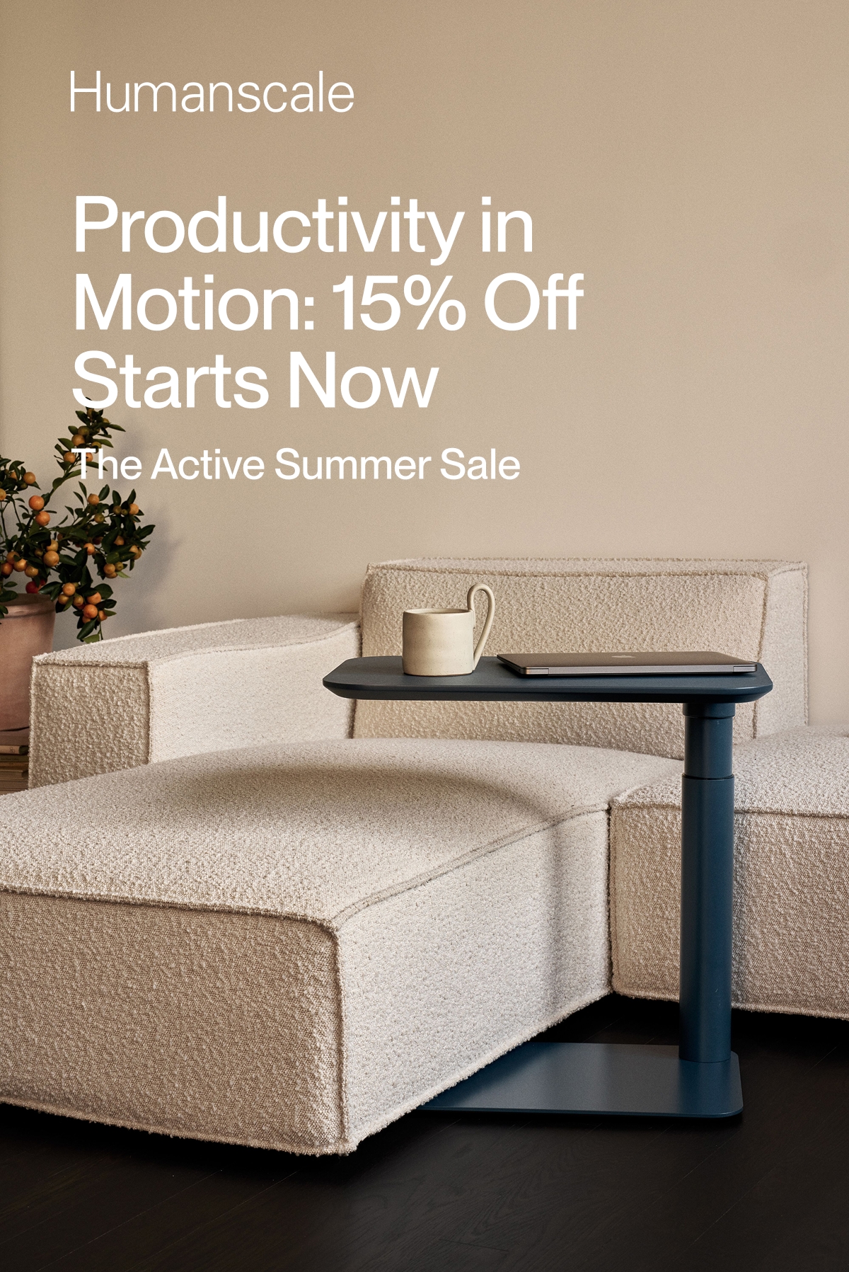 Humanscale | Productivity in Motion: 15% Off Starts Now | The Active Summer Sale