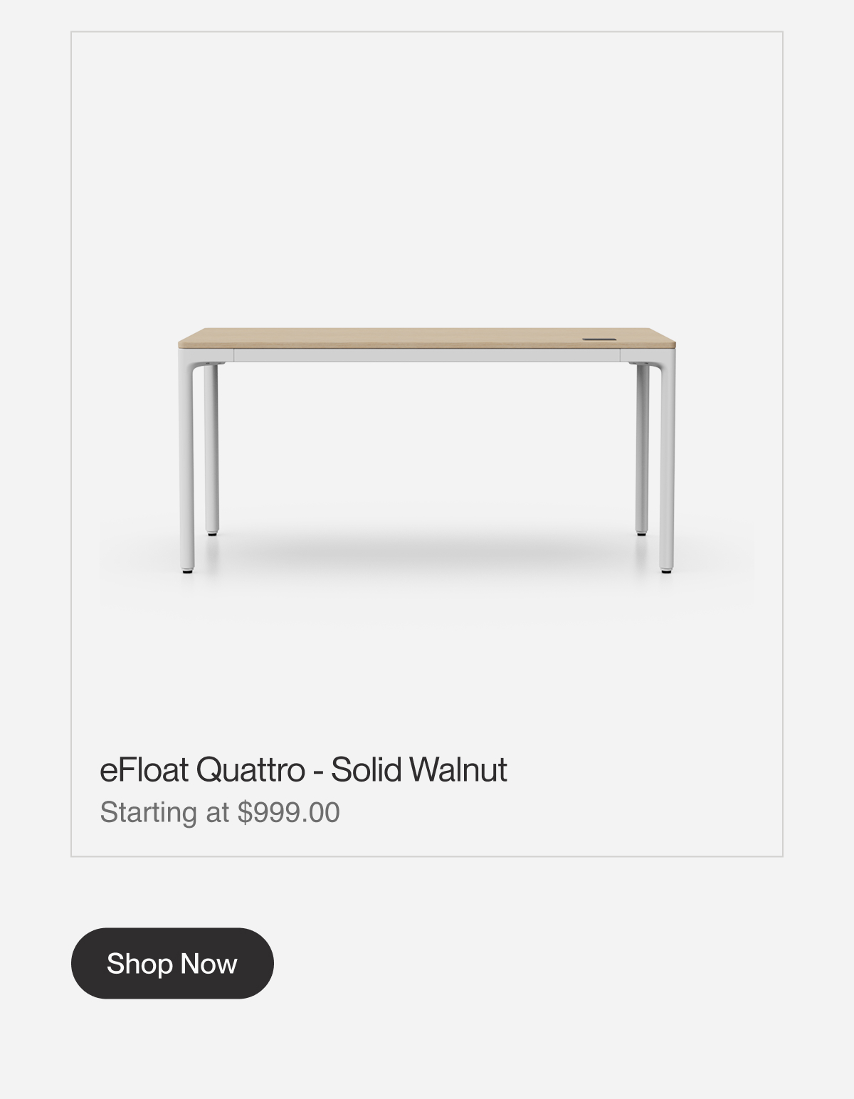 eFloat Quattro - Solid Walnut | Starting at $999.00 | Shop Now