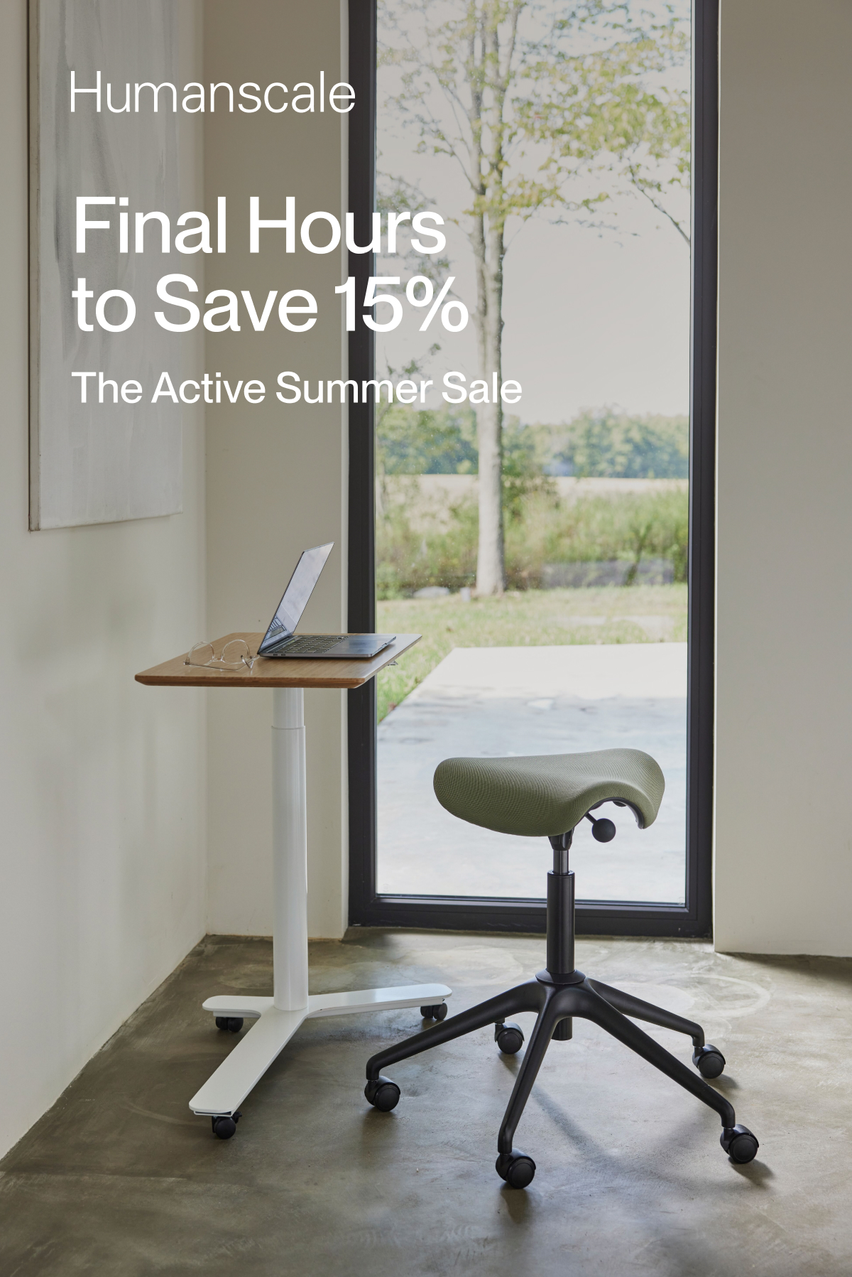 Humanscale | Final Hours to Save 15% | The Active Summer Sale