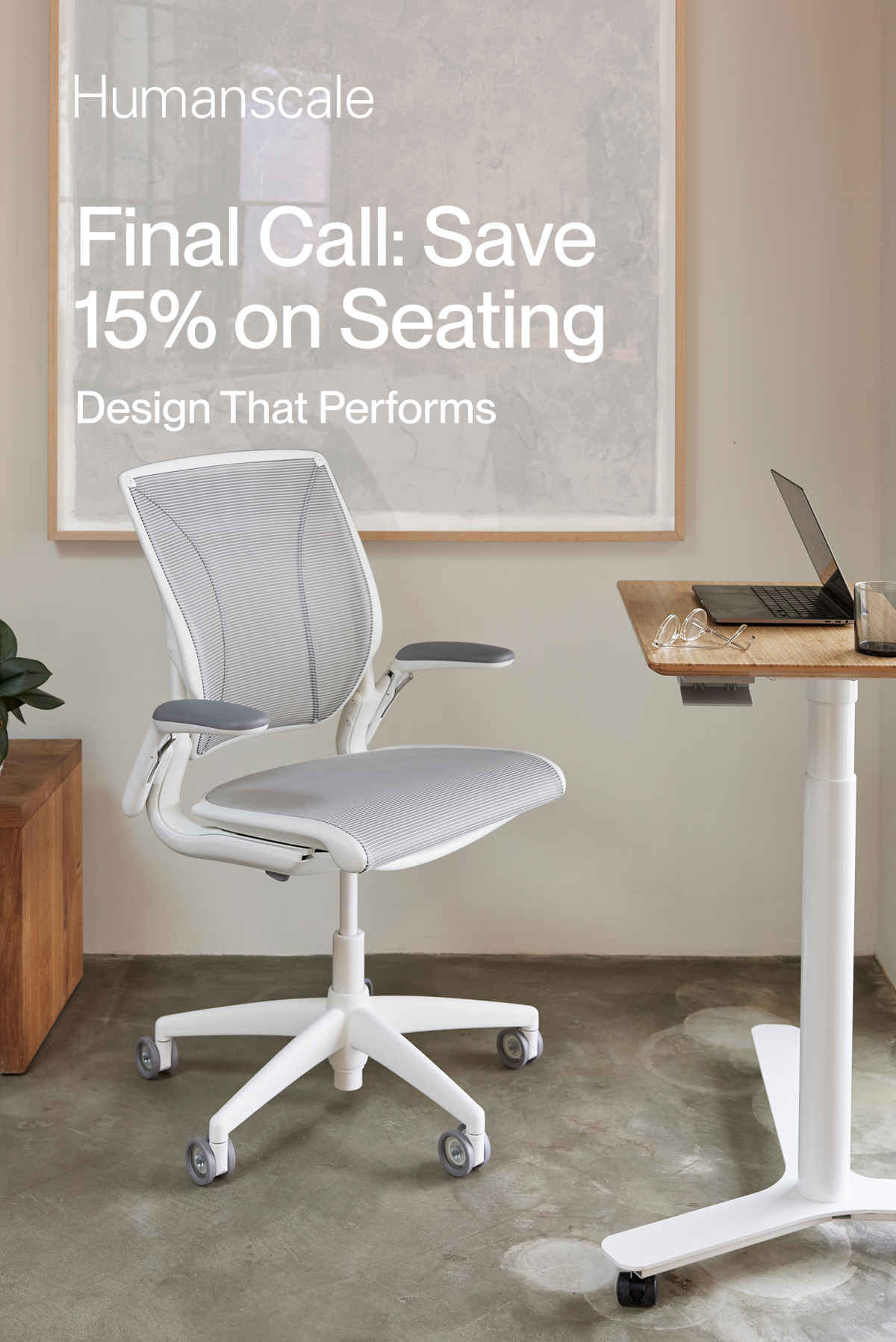 Humanscale | Final Call: Save 15% on Seating | Design That Performs