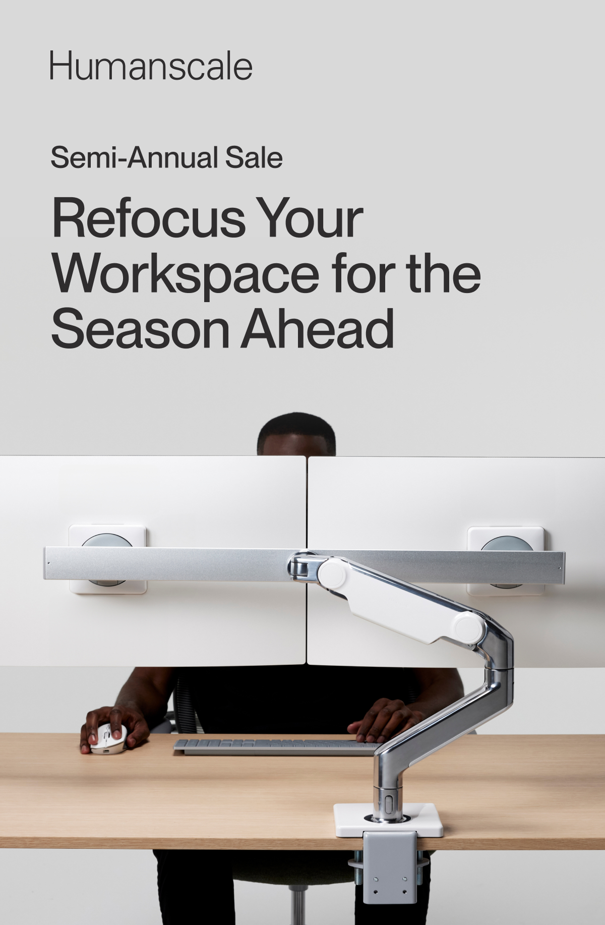 Humanscale | Semi-Annual Sale | Refocus Your Workspace for the Season Ahead