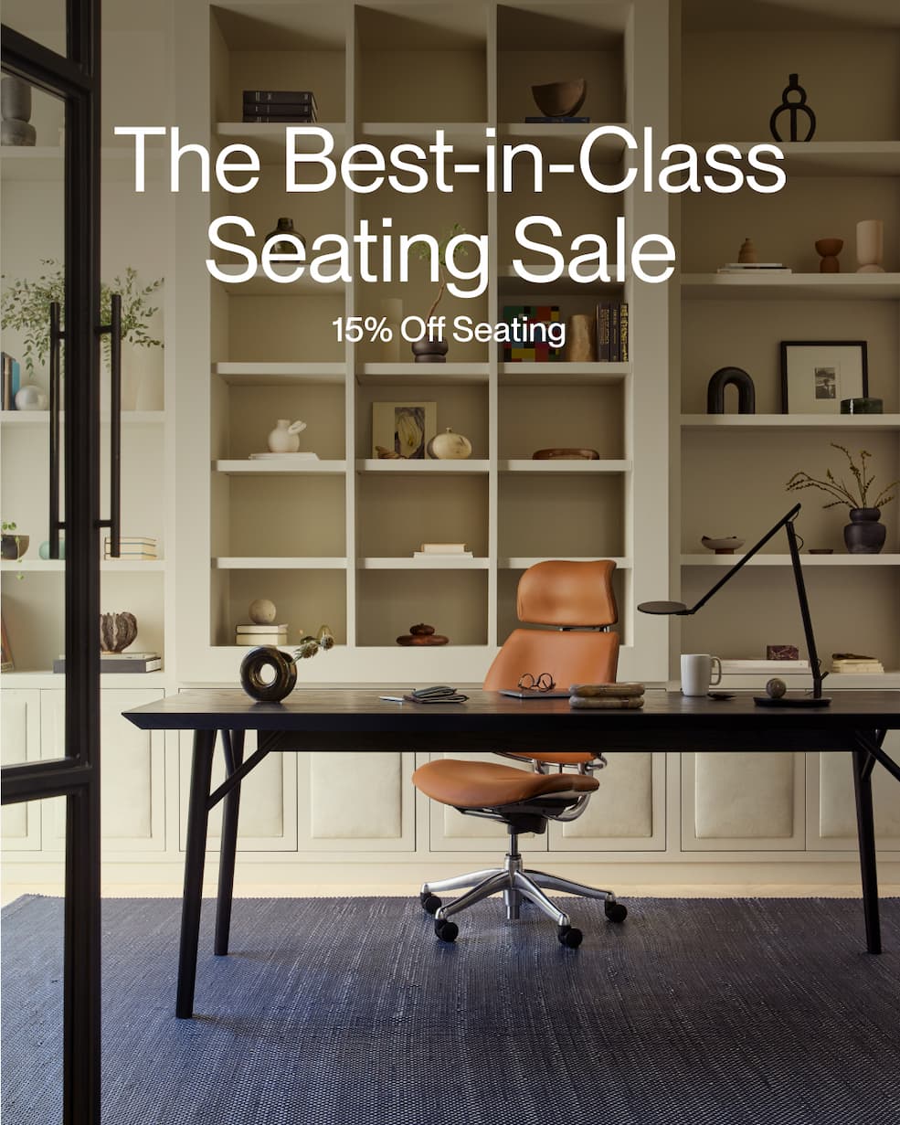 The Best-in-Class Seating Sale | 15% Off Seating