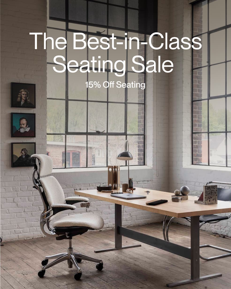 The Best-in-Class Seating Sale | 15% Off Seating