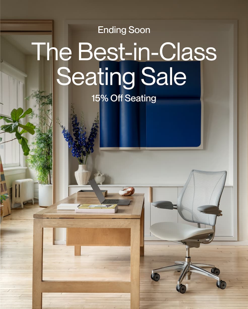 Ending Soon | The Best-in-Class Seating Sale | 15% Off Seating
