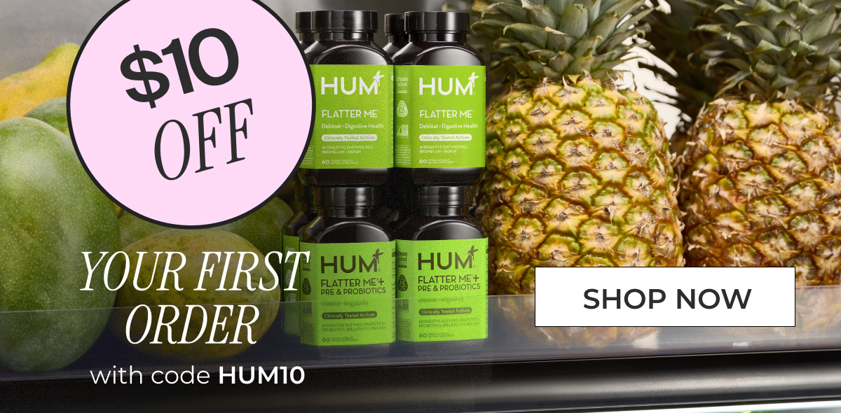 $10 off your first order with code HUM10