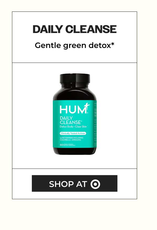 DAILY CLEANSE gentle green detox*
