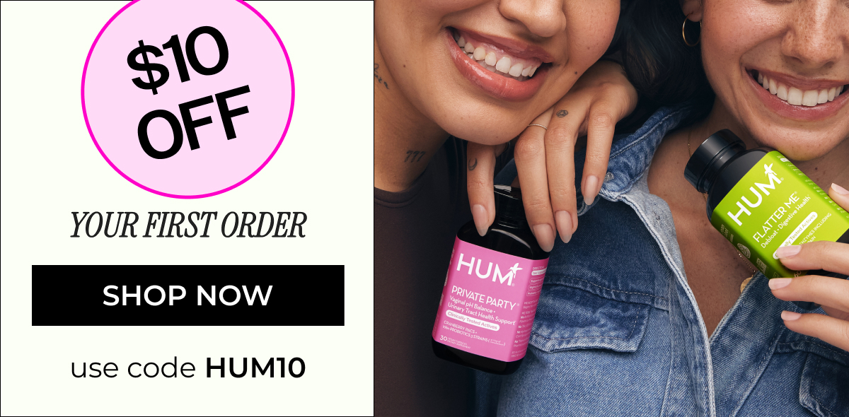 $10 off your first order with code HUM10