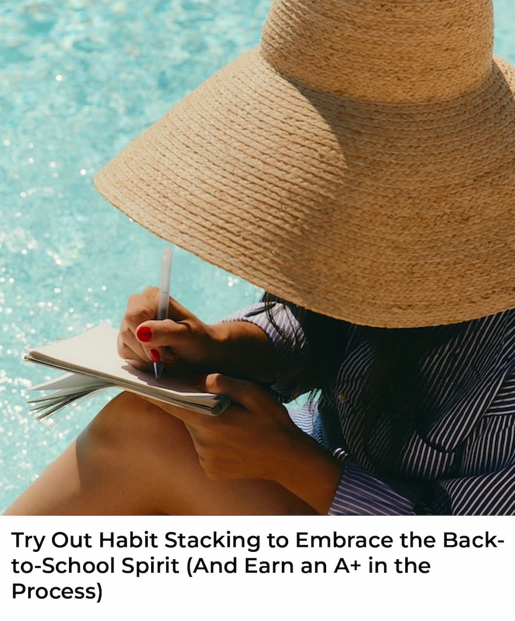Try Out Habit Stacking to Embrace the Back-to-School Spirit (And Earn an A+ in the Process)