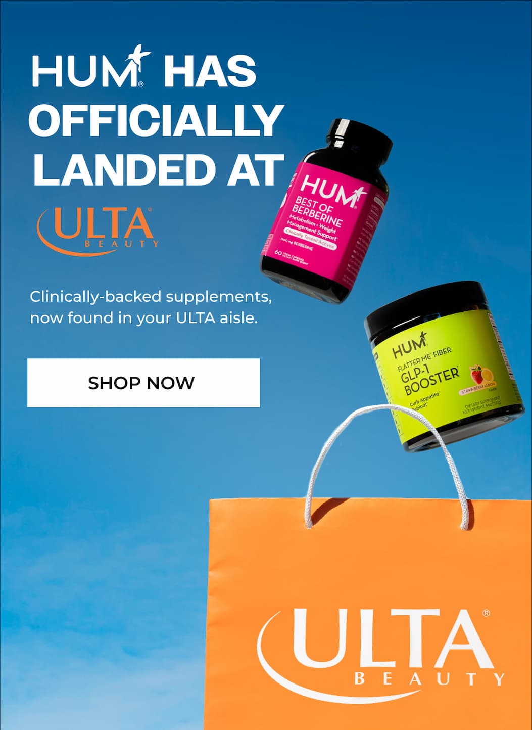 HUM has officially landed at ULTA. SHOP NOW