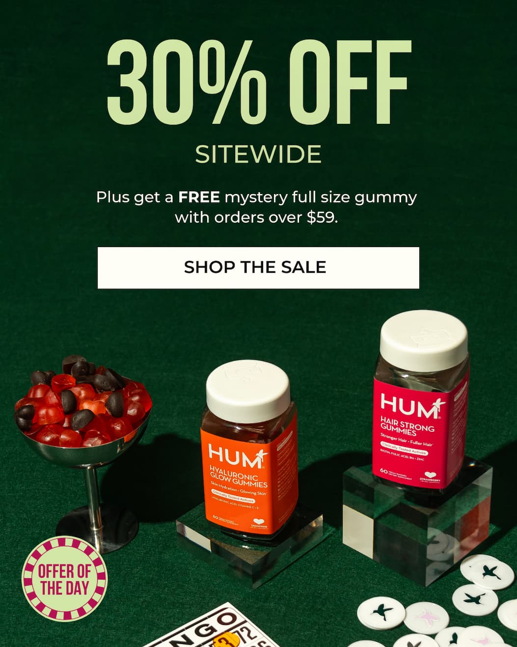 black friday 30% off sitewide. plus get a free mystery full size gummy with orders over $59