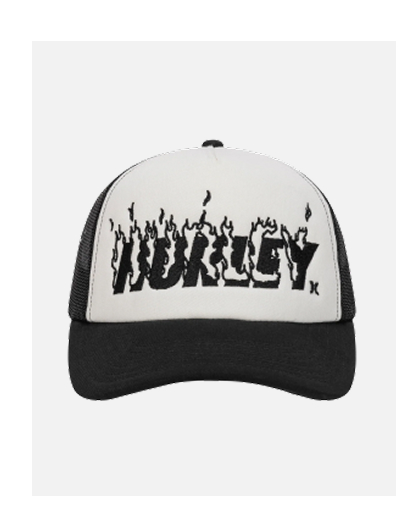 Hurley x Travis Barker Flame Trucker Hat