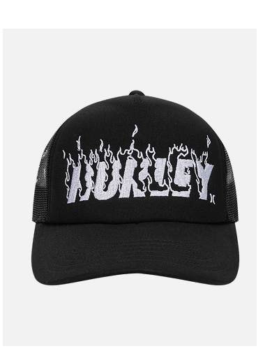 Hurley x Travis Barker Flame Trucker Hat