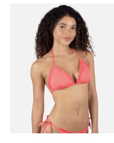 Macrame Triangle Bikini Top