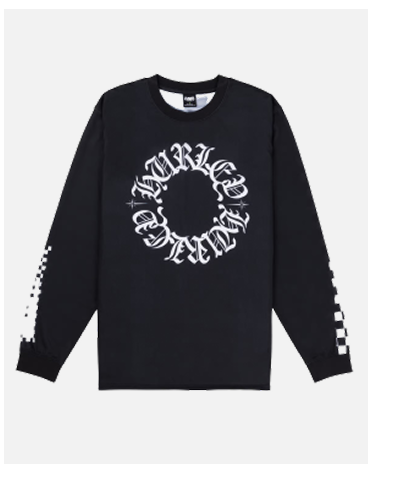 Hurley x Travis Barker Check Out Long Sleeve Jersey