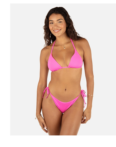 Solid Classic Triangle Bikini Top