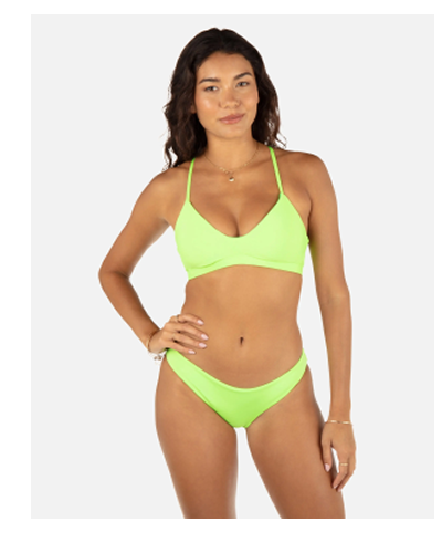 Solid Adjustable Bikini Top